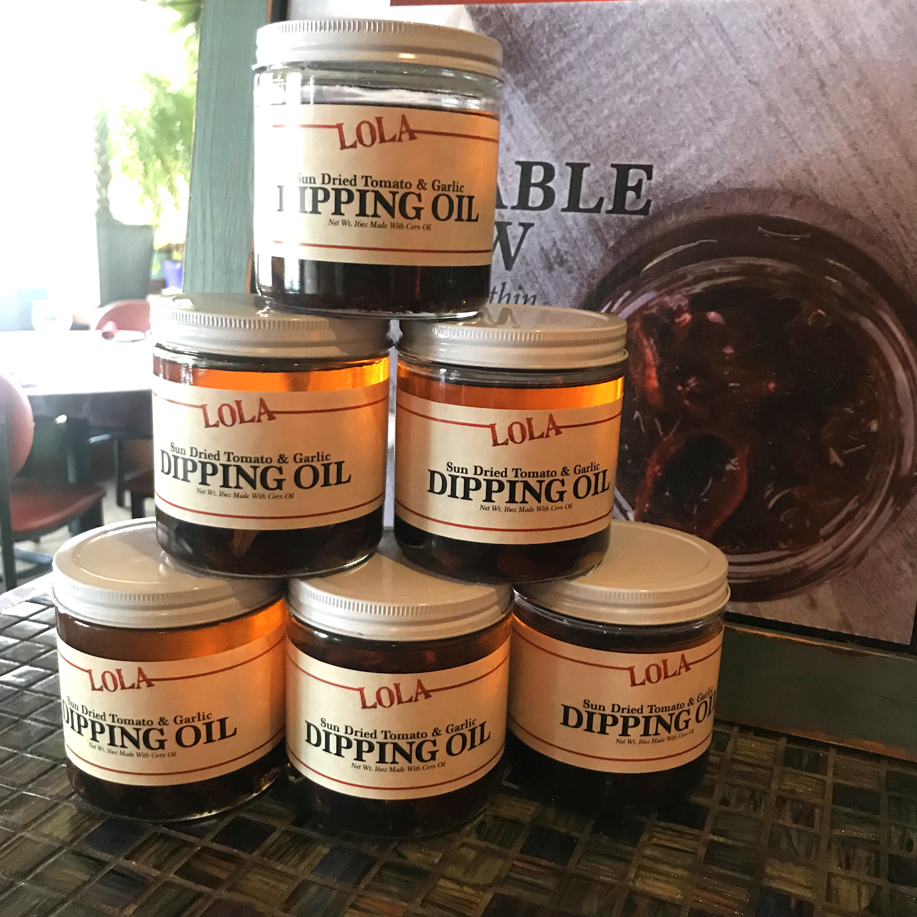Lola Latin Bistro’s Dipping Oil Now Available